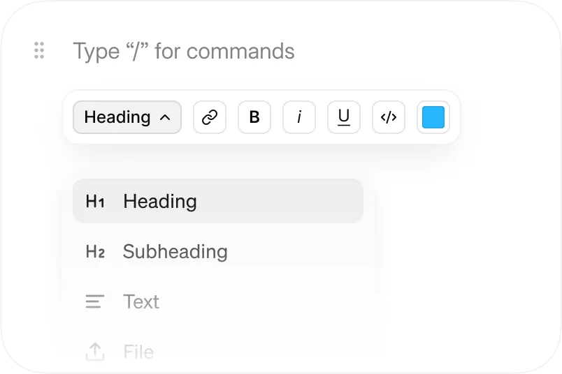 Editor Component